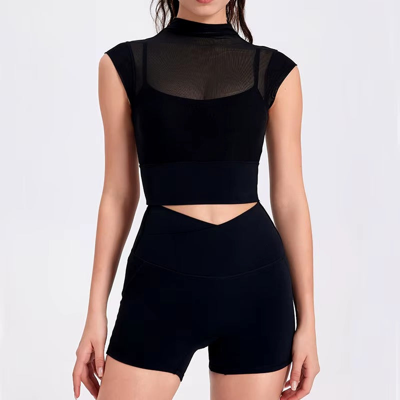 Breathable Quick Dry Gym Running Two Pieces Two Pieces Mssza