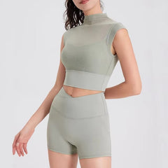 Breathable Quick Dry Gym Running Two Pieces Two Pieces Mssza