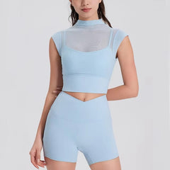 Breathable Quick Dry Gym Running Two Pieces Two Pieces Mssza