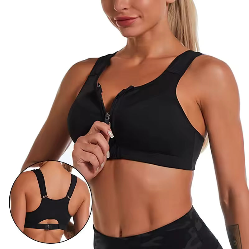 Breathable and Quick Drying Shock-Absorbing Yoga Sports Bra Mssza