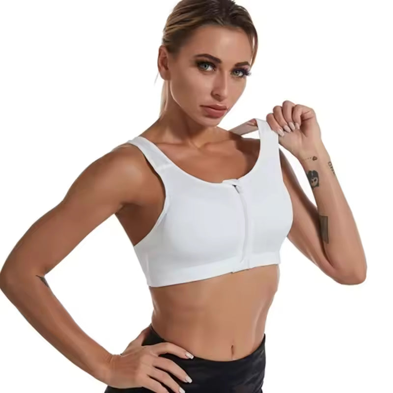 Breathable and Quick Drying Shock-Absorbing Yoga Sports Bra Mssza