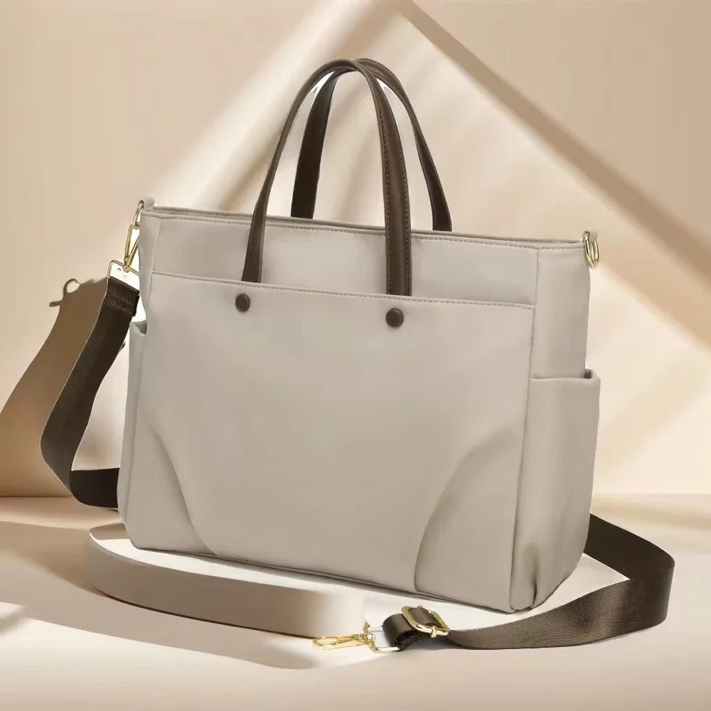 Neutral Document Carry Office Computer Handbag Mssza