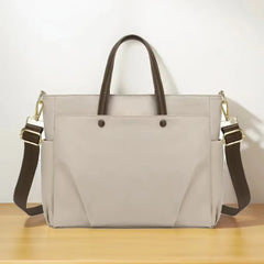 Neutral Document Carry Office Computer Handbag Mssza