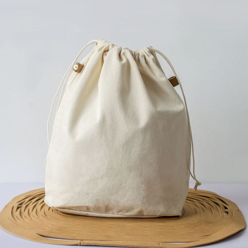 Bright Paper Ropes Hollow Woven Netted Beach Bag Mssza
