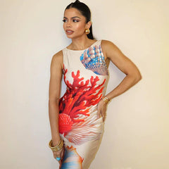 Summer-ready Chic Elegant Sensational Vibrant Trendy Flirty Maxi Dress Mssaz Desses