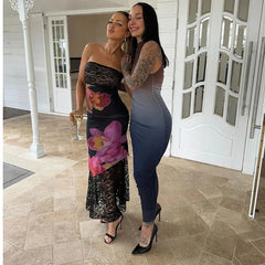 Elegant Stylish Chic Feminine Alluring Captivating Sensational Maxi Dress Mssaz Desses
