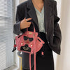 Cartoon PU Leather Pearl Crossbody Messenger Shoulder Bag Mssza