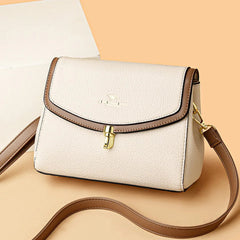 Casual 2 Strap Shoulder High Quality PU Leather Crossbody Bag Mssza