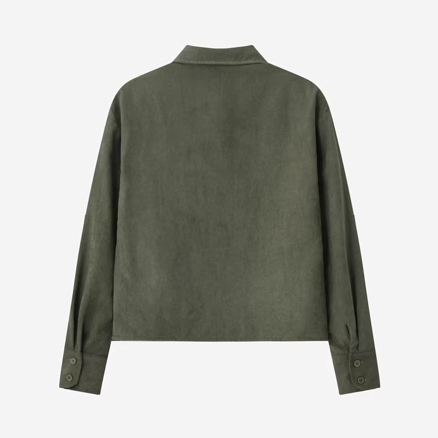 Casual A-line Viscose Shirt And Skirts 2 Piece Set Mssza