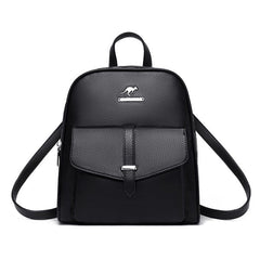 Casual And Simple Backpack Leather Bag Mssza