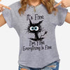 Casual Animal Print short Sleeve Loose T-shirts Mssza