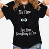 Casual Animal Print short Sleeve Loose T-shirts Mssza