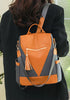 Casual Anti-theft Patchwork Large Capacity Nylon Fabric Student Travel Backpacks Mssza