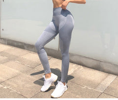 Casual Athletic Tights High Waisted Breathable Fitness Yoga Pants Mssza