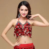 Casual Boho Festival Clubbing Tribal Sequin Halter Bra Top Mssza