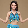 Casual Boho Festival Clubbing Tribal Sequin Halter Bra Top Mssza