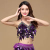 Casual Boho Festival Clubbing Tribal Sequin Halter Bra Top Mssza