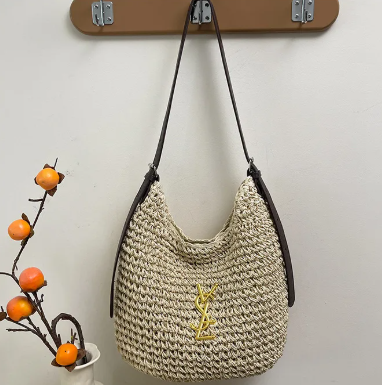 Casual Brand Design High-quality Straw Woven Vacation Tote Bag Single-Shoulder Bag Mssza