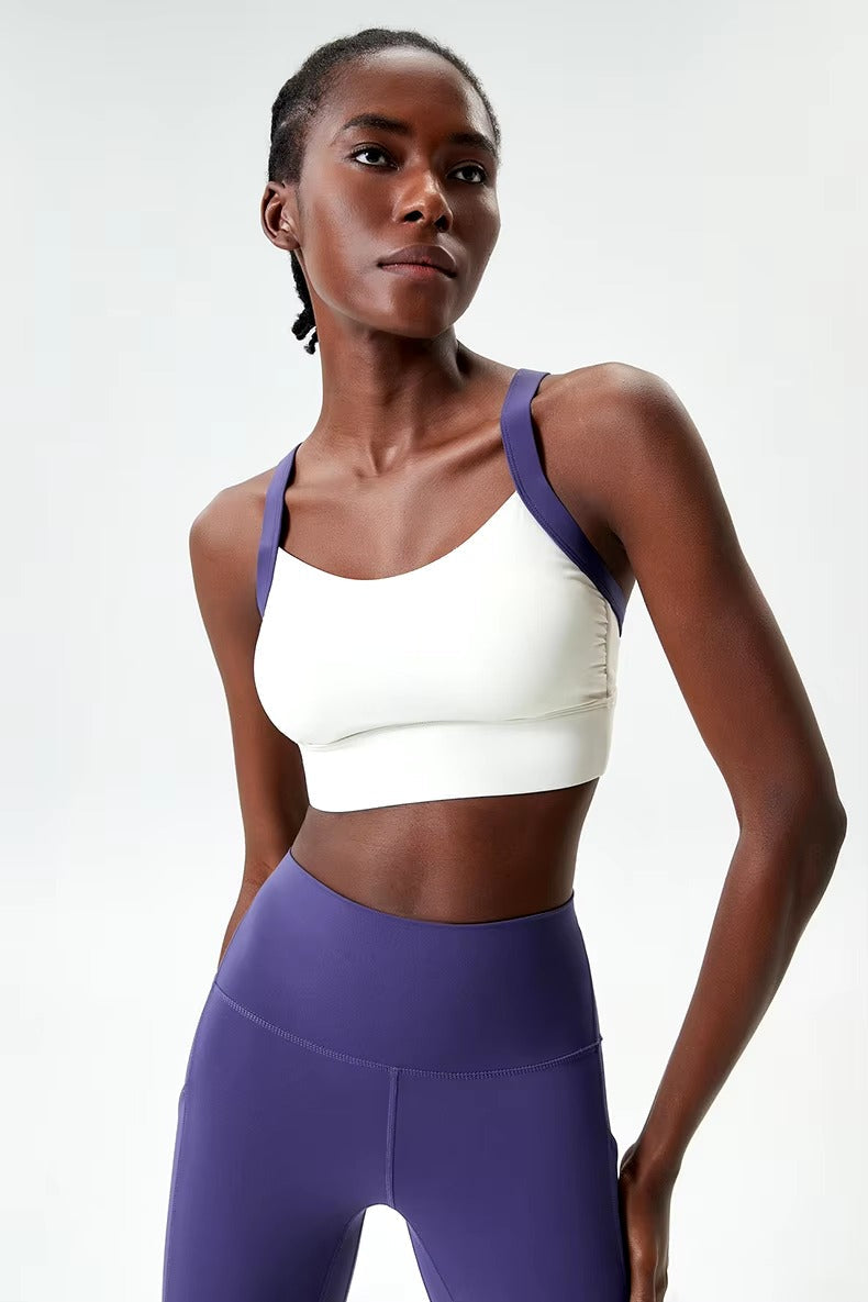 Casual Breathable Quick Dry Two Pieces Fitness Yoga Set Mssza