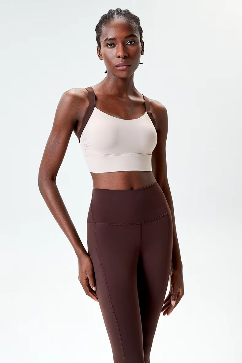 Trendy Breathable Quick Dry Two Pieces Fitness Yoga Set Mssza