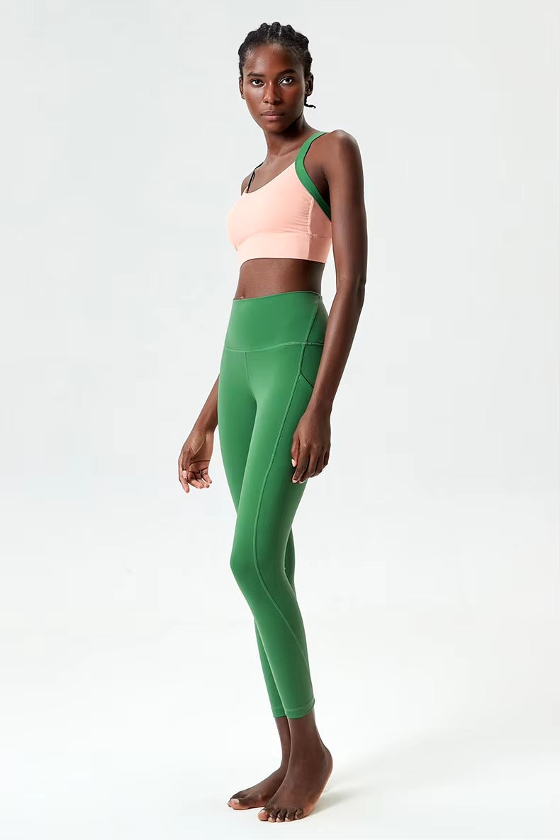 Trendy Breathable Quick Dry Two Pieces Fitness Yoga Set Mssza
