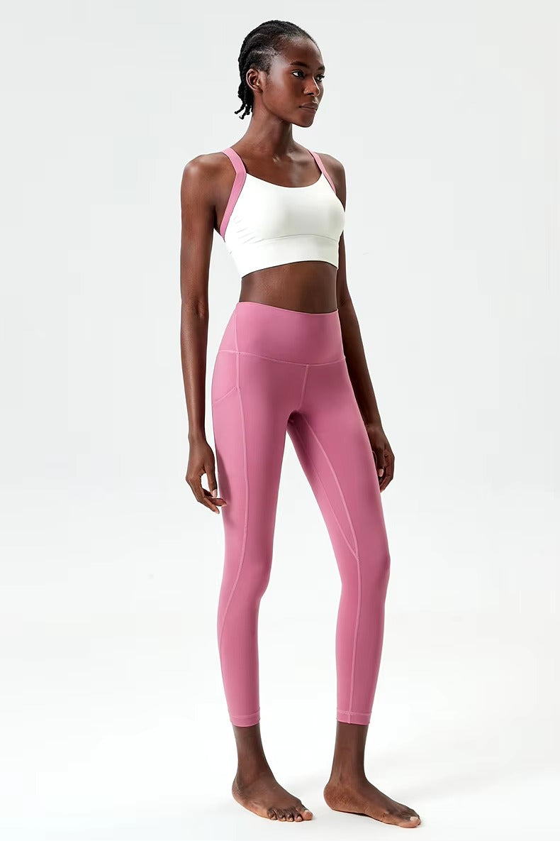 Casual Breathable Quick Dry Two Pieces Fitness Yoga Set Mssza
