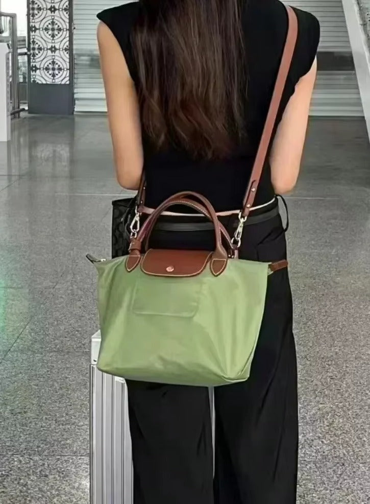 Casual Classic Big Shoulder High Quality Nylon Tote Large Capacity Handbags Mssza