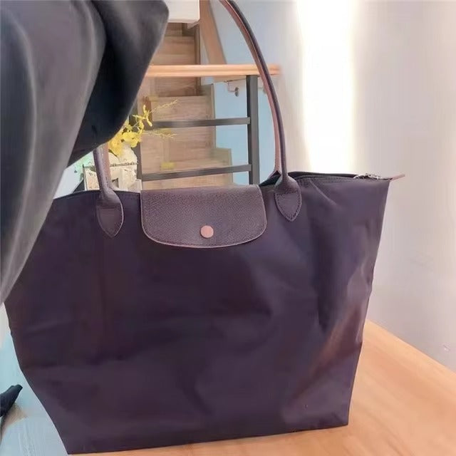 Casual Classic Big Shoulder High Quality Nylon Tote Large Capacity Handbags Mssza