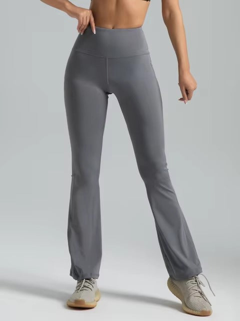 Casual Comfortable High Waisted Yoga Flared Pants Mssza