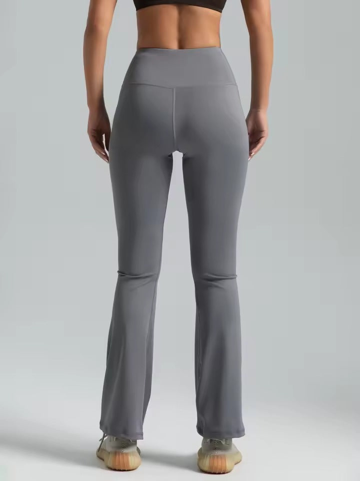 Casual Comfortable High Waisted Yoga Flared Pants Mssza