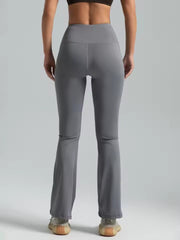 Casual Comfortable High Waisted Yoga Flared Pants Mssza