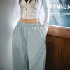 Casual Cool-Touch Parachute Lightweight Elastic Waist Joggers Pants Street Cargo Loose Fit Trousers Mssza