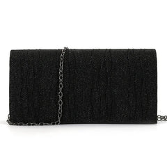 Casual Cosmetics Portable Storage Style Matching Dress Cheongsam Solid Color Sequins Dinner Clutch Bag Mssza
