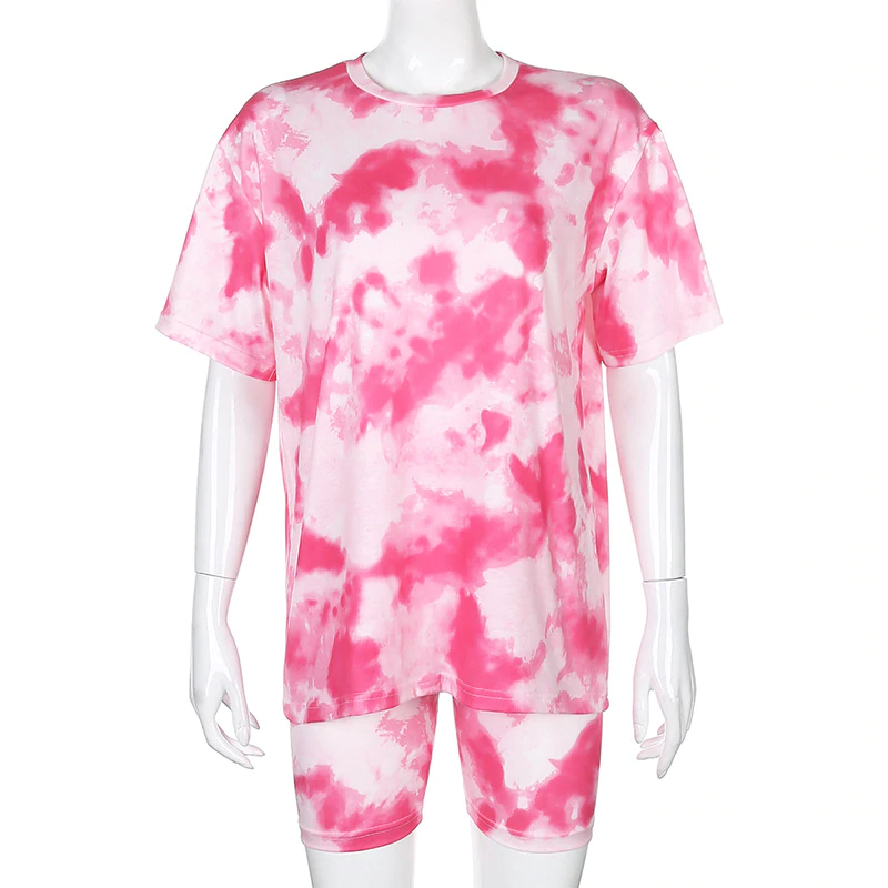 Casual Cotton T shirts & Birker Shorts Mssza
