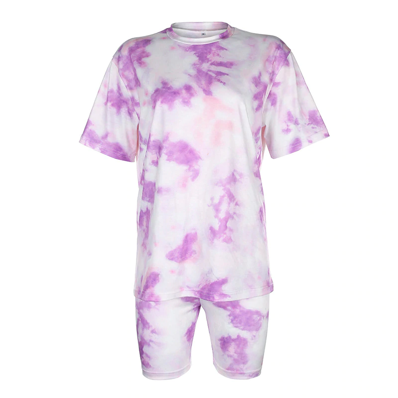 Casual Cotton T shirts & Birker Shorts Mssza