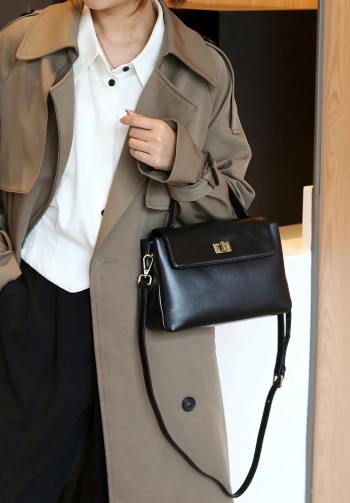 Casual Cowhide Genuine Soft Natural Cow Leather Crossbody Shoulder Tote Bag Mssza
