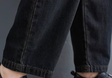 Casual Denim Overalls Big Size Baggy Cargo Pants Retro Straps Jeans Jumpsuits Mssza