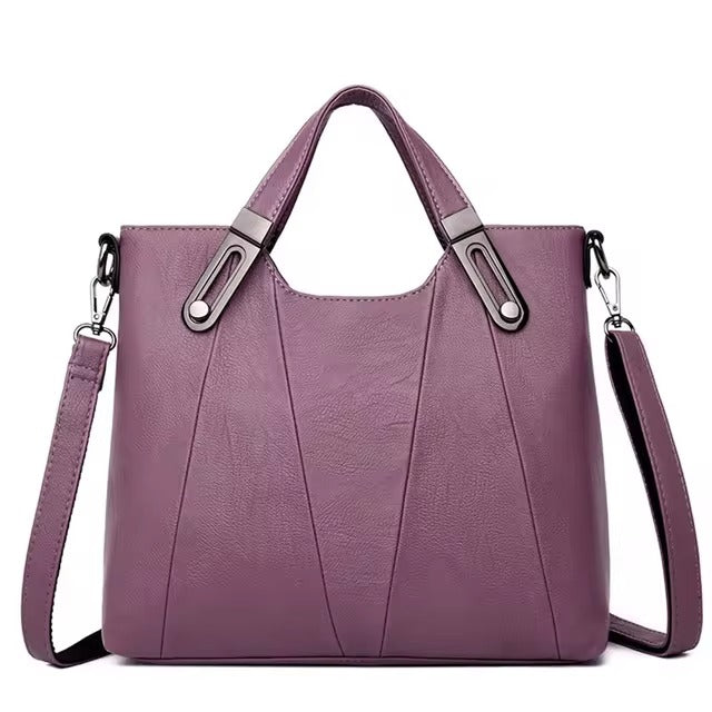 Casual Sequined Designer PU Leather Leisure Crossbody Shoulder Tote Bag Mssza