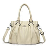 Casual Designer Soft Leather Commuting Genuine Hand Bags Mssza