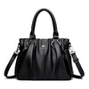 Casual Designer Soft Leather Commuting Genuine Hand Bags Mssza