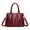Casual Designer Soft Leather Commuting Genuine Hand Bags Mssza