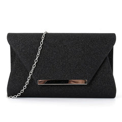 Casual Dinner Bride Metal Accessories Generous Hard Crossbody Clutch Bag Mssza
