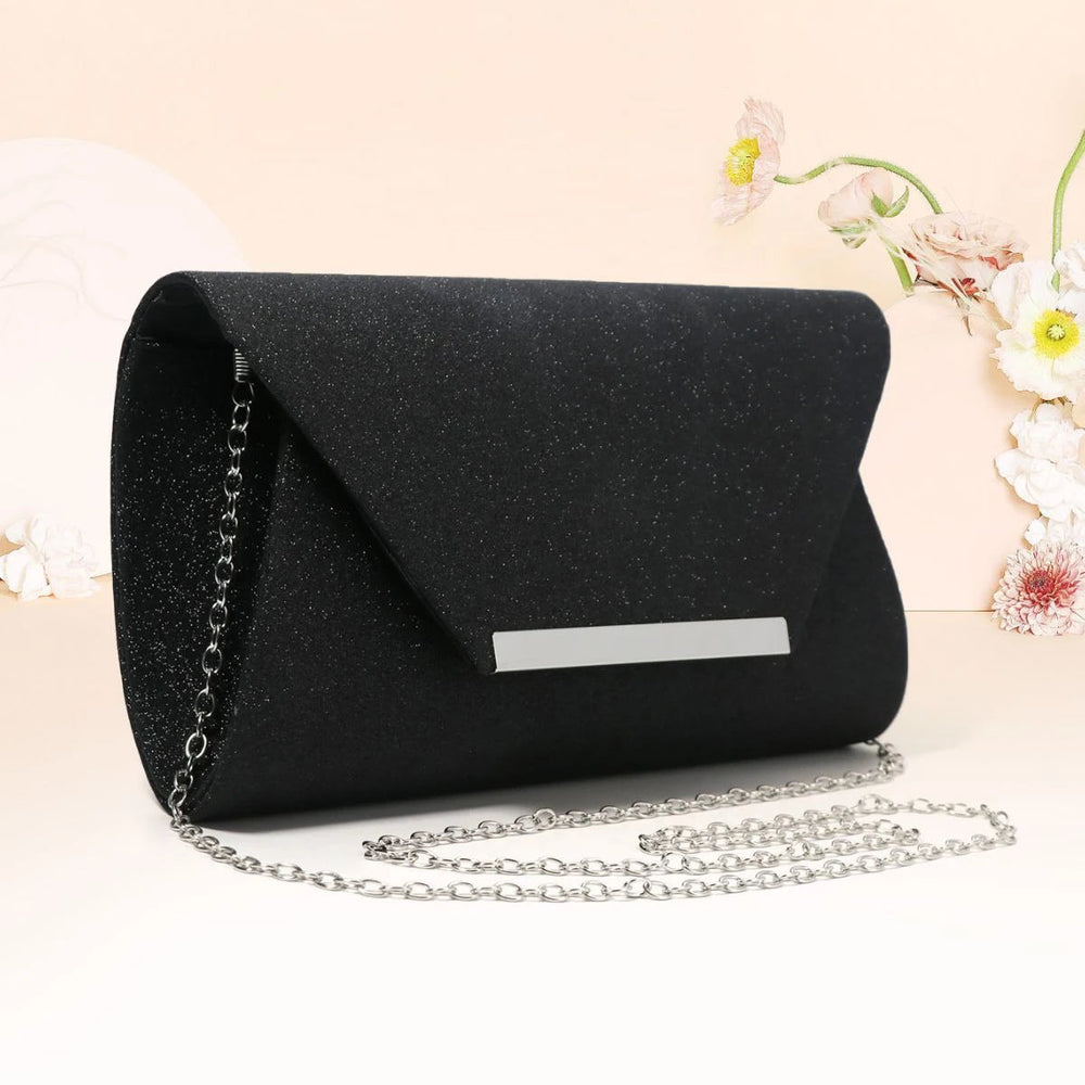 Casual Dinner Bride Metal Accessories Generous Hard Crossbody Clutch Bag Mssza