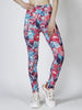 Casual Workout High Waist Printed Elastic Fitness Leggings Mssza