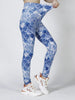 Elegant Printed Elastic Workout High Waist Fitness Leggings Mssza