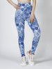 Elegant Printed Elastic Workout High Waist Fitness Leggings Mssza