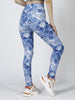 Elegant Printed Elastic Workout High Waist Fitness Leggings Mssza
