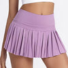 Casual Fitness Gym With Pocket Running Pleated Safe Skirts Mssza