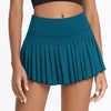 Casual Fitness Gym With Pocket Running Pleated Safe Skirts Mssza