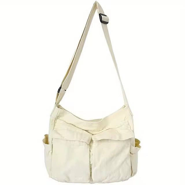 Casual Flap Pocket Large Capacity Designer Shoulder Bag Mssza